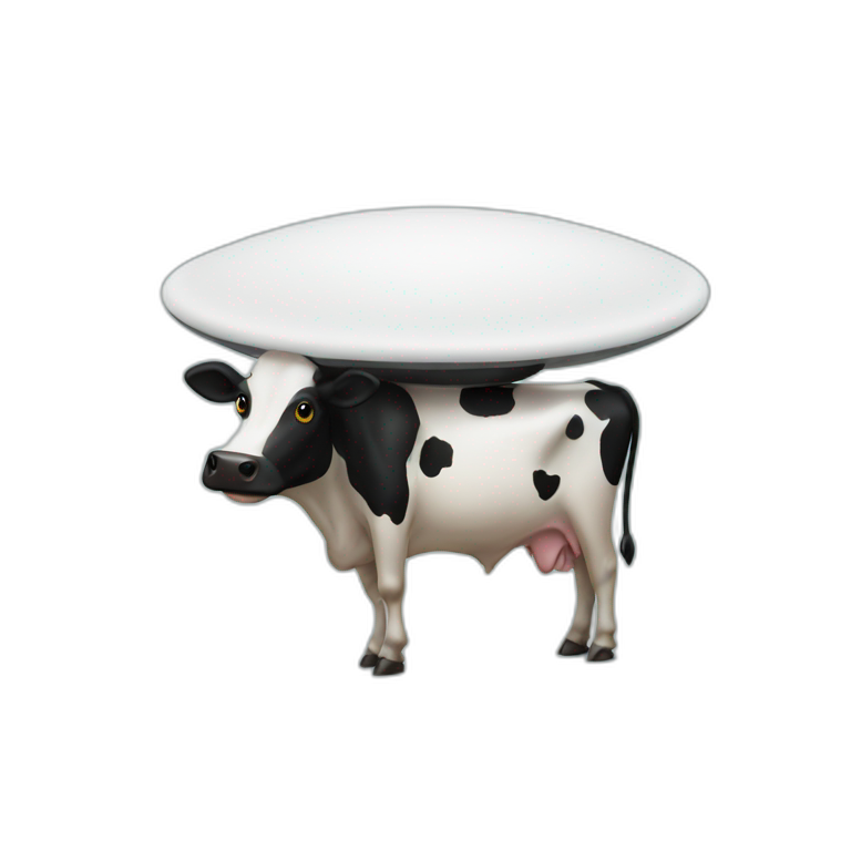 ufo cow emoji
