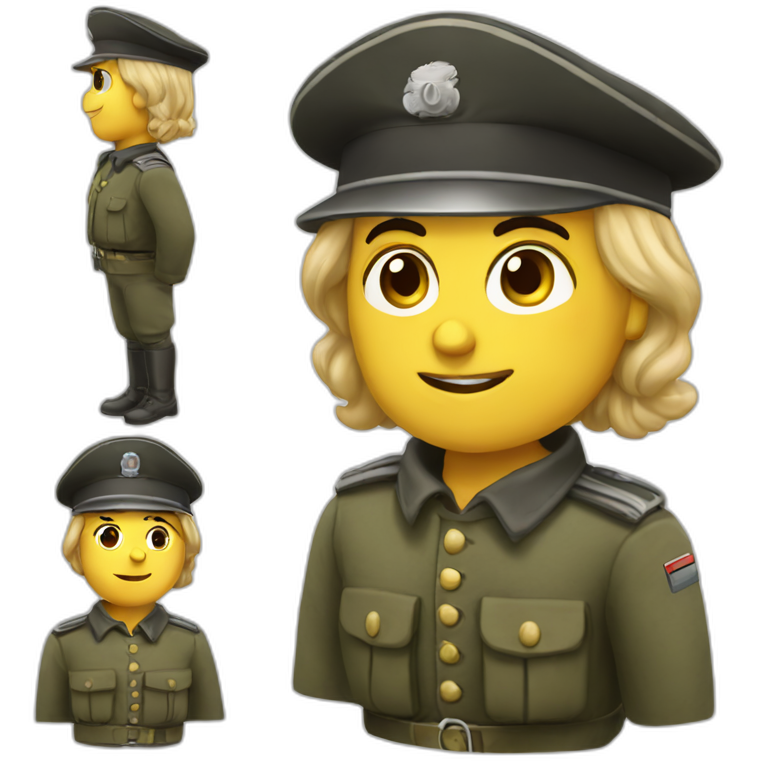 funny reich soldier emoji