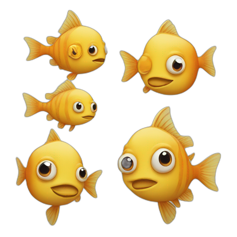 I am a fish. emoji