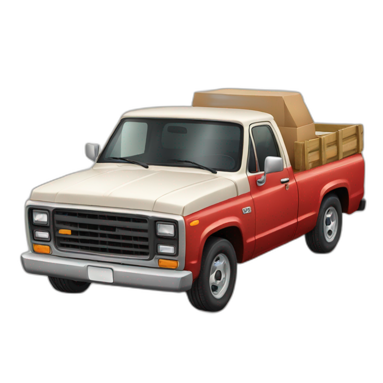Pickup truck emoji