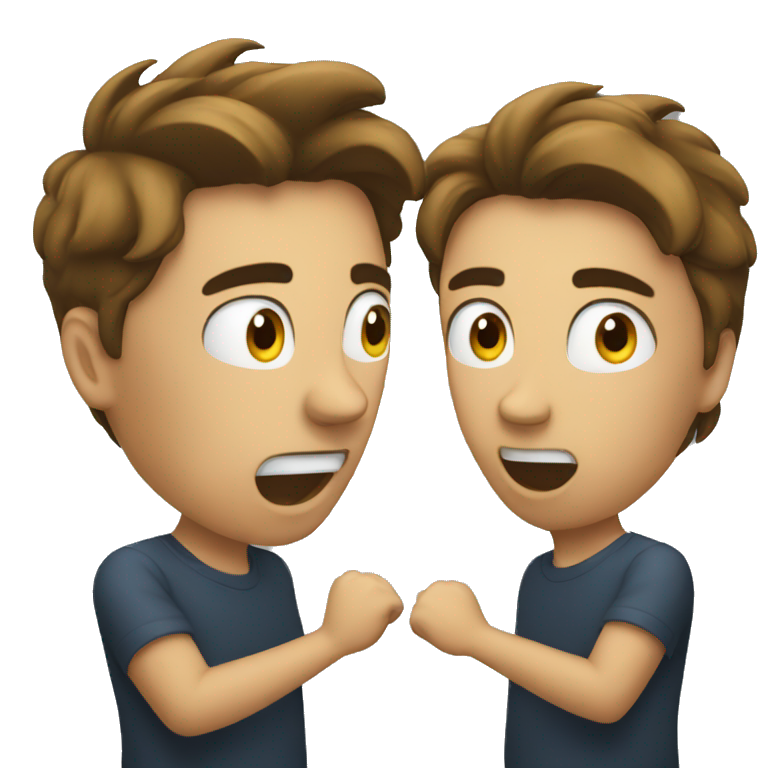 two people arguing  emoji