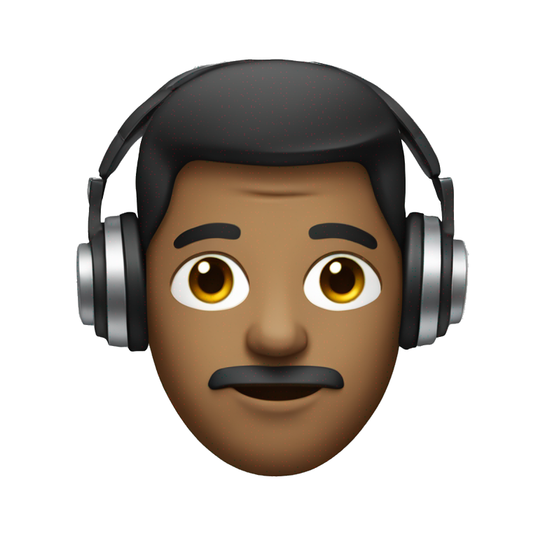 music producer with synth  emoji