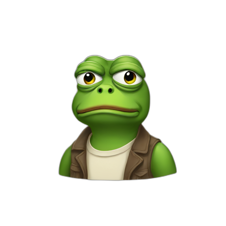 Pepe sad emoji