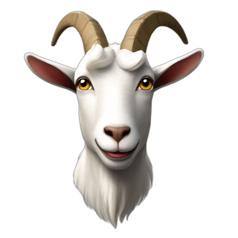 Goat simulator goat emoji