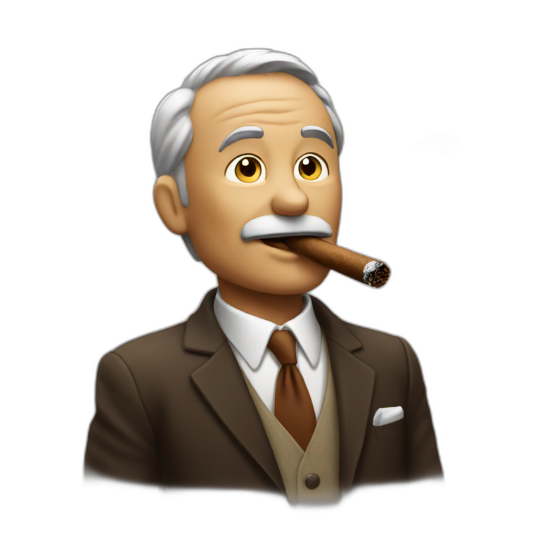 Today smoking cigar emoji