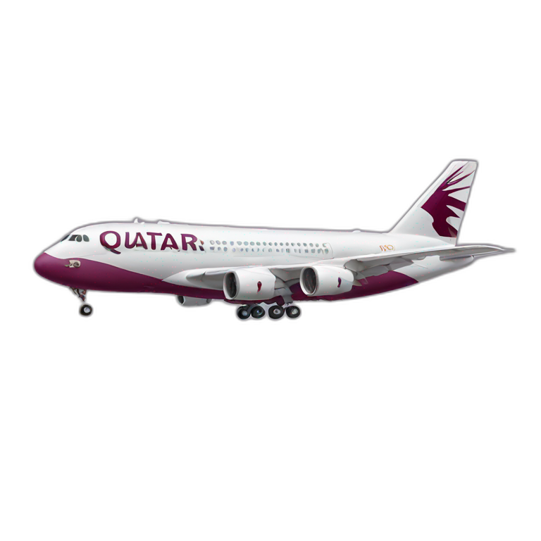 qatar airplane emoji