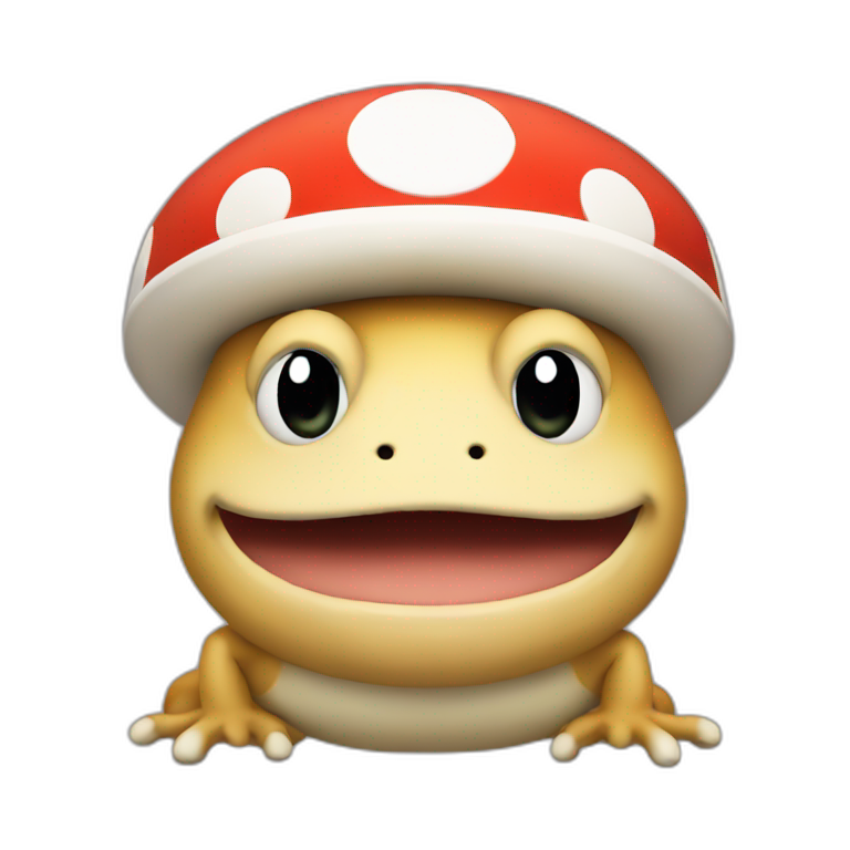 Toad Mario emoji
