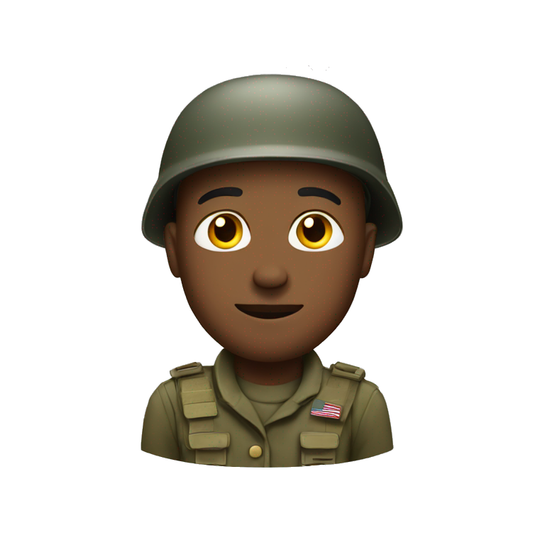 Soldier  emoji