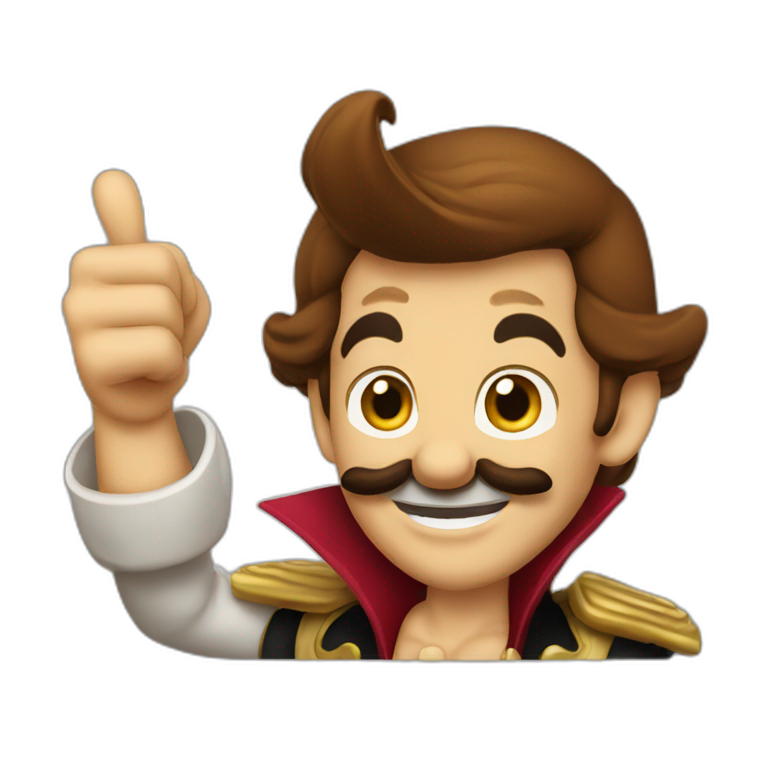 captain hook thumbs up emoji