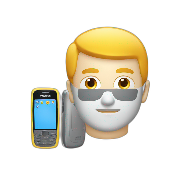 Nokia smartphone emoji