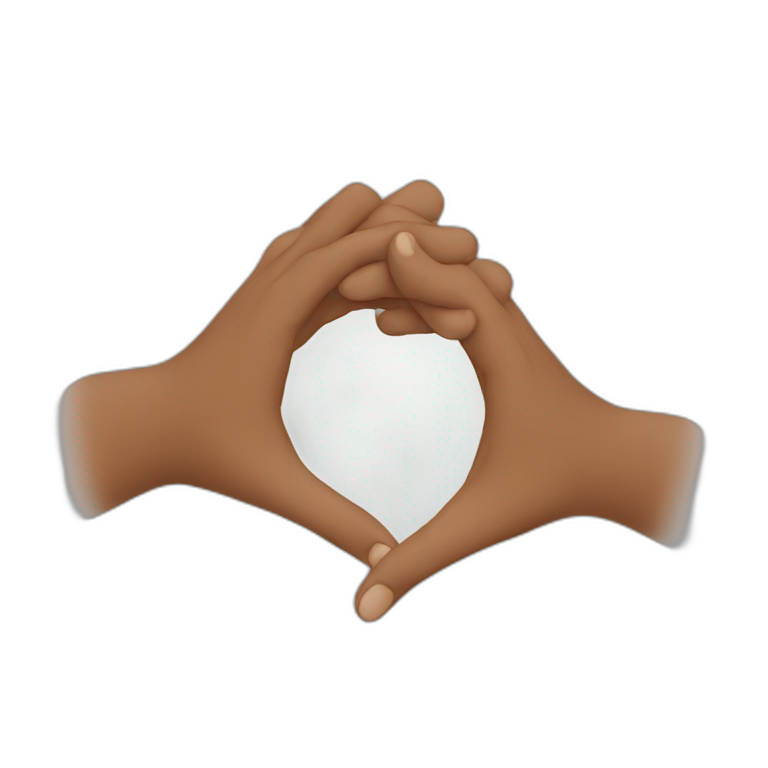 Hand in hand emoji