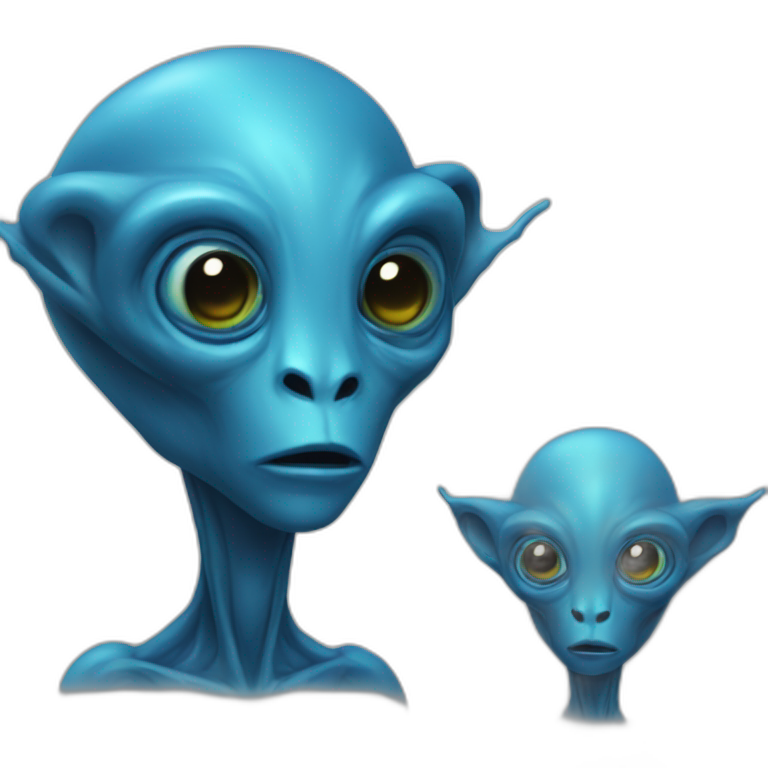 jarbeefis alien blue emoji