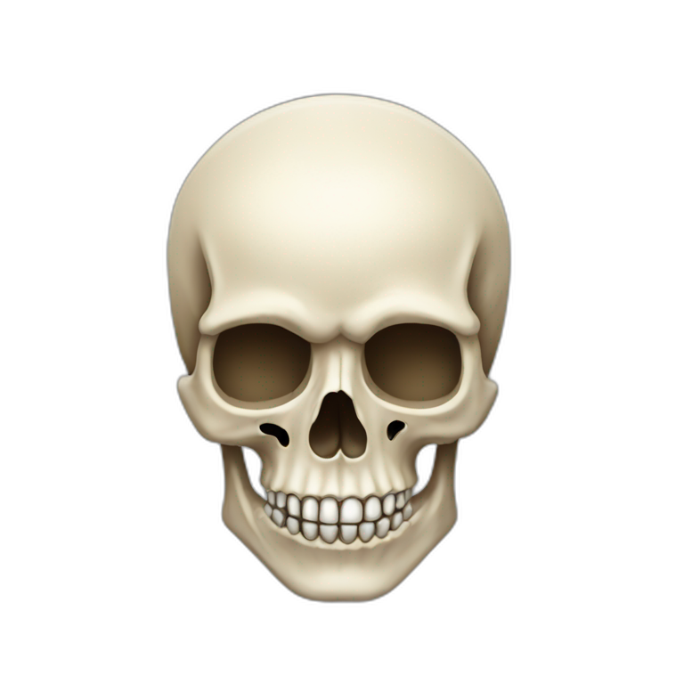 Skull iOS emoji emoji