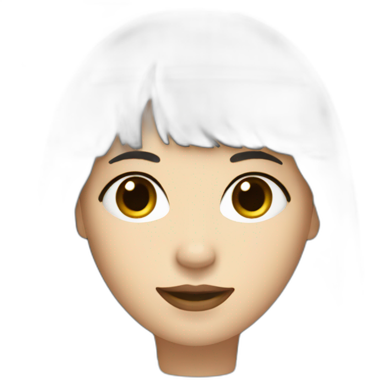 white-woman-with-medium-long-black-hair-and-straight-fringe emoji