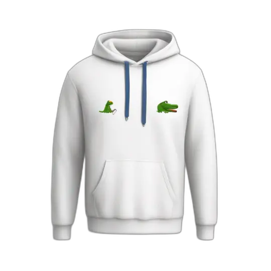 White lacoste hoodie hotsell