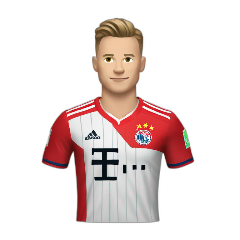 JOSHUA KIMMICH Bayern Munich jersey emoji