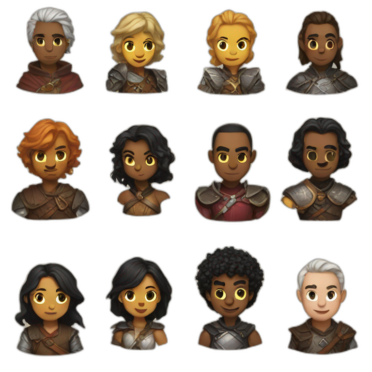 D&D group emoji