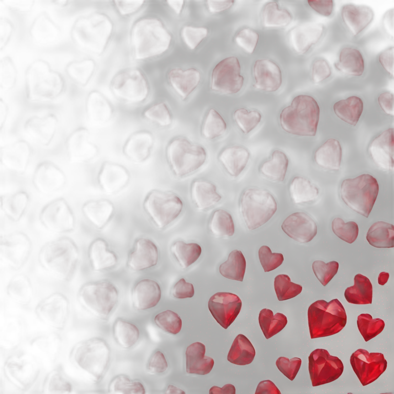 Red diamond heart emoji
