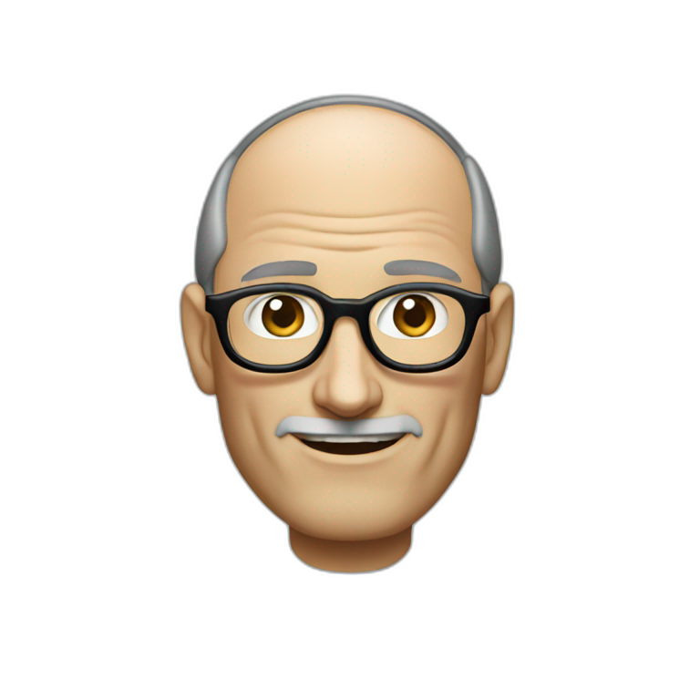 Steve Jobs Ios style emoji