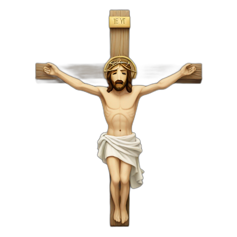 jesus on the cross emoji