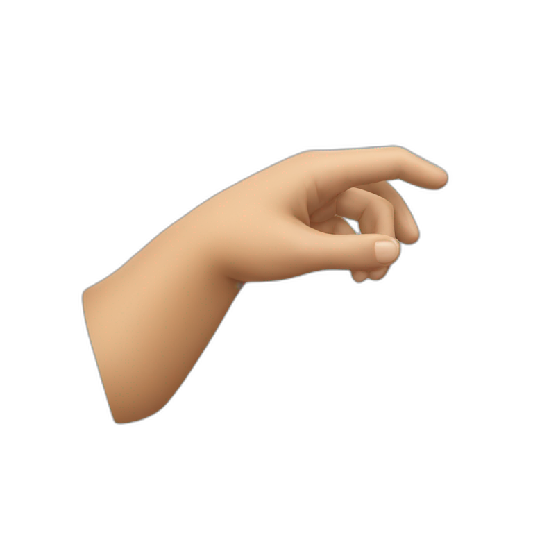 Swipe gesture emoji