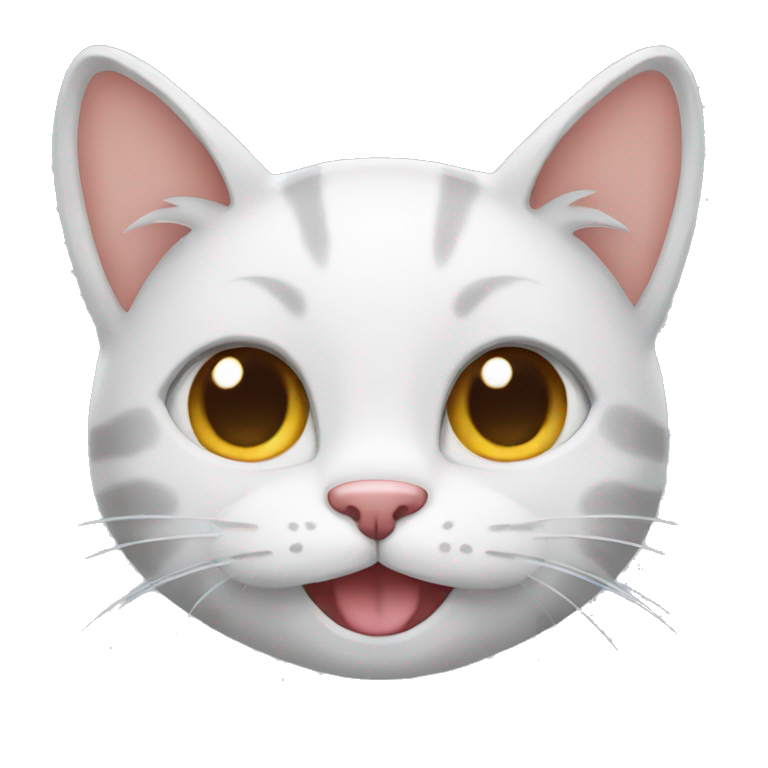 Cat smiling emoji