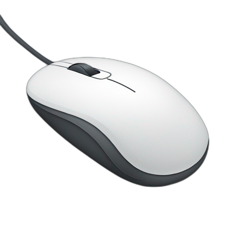 Computer mouse click emoji