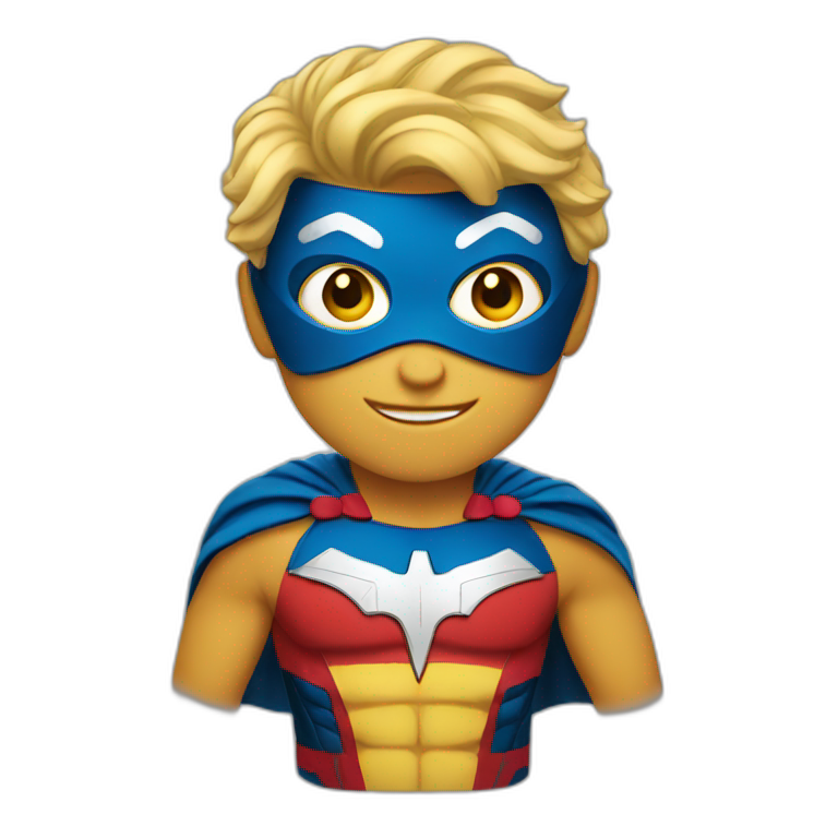 Super hero emoji