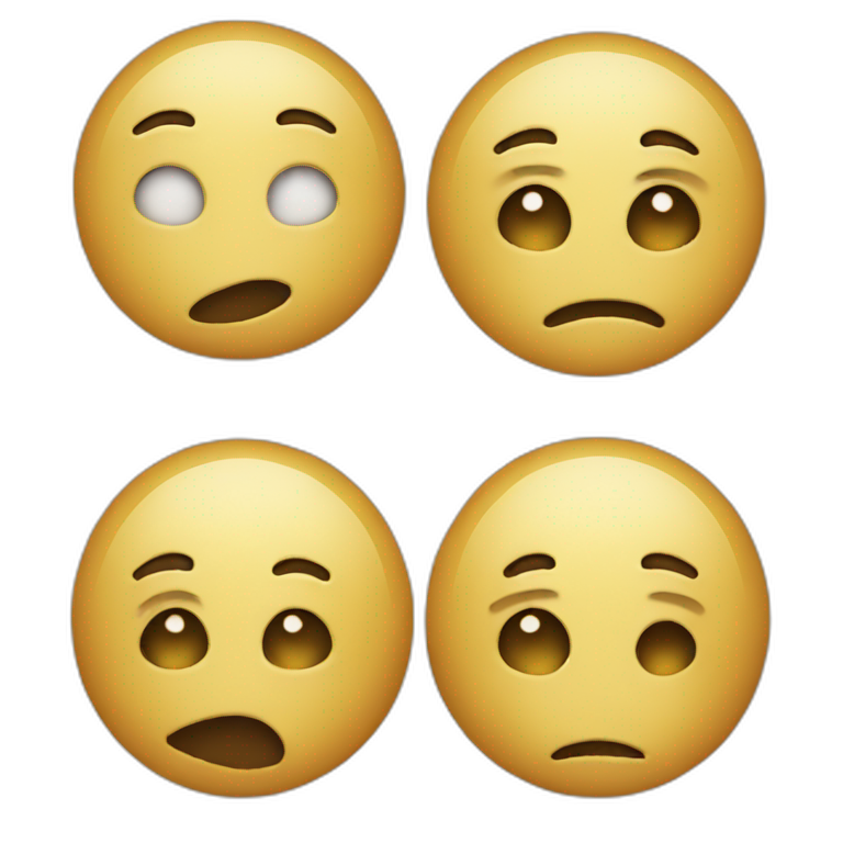 Happy and sad emoji  emoji
