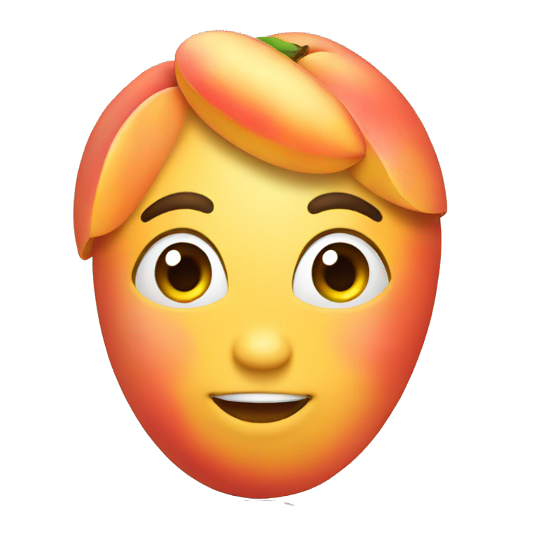 Peach  emoji