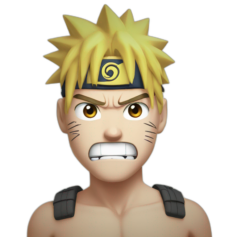 Angry Naruto emoji