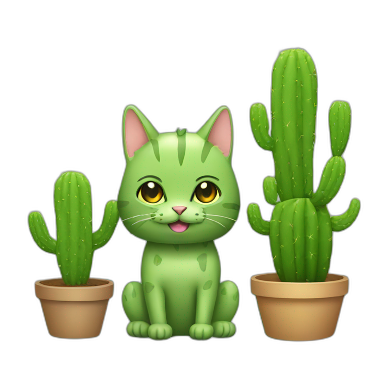cactus-cat emoji