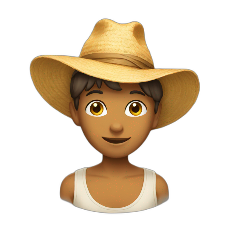summer-hat emoji