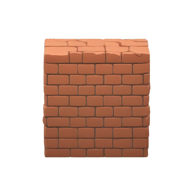 one single brick emoji