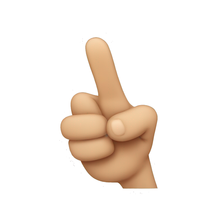 finger pointing at viewer emoji