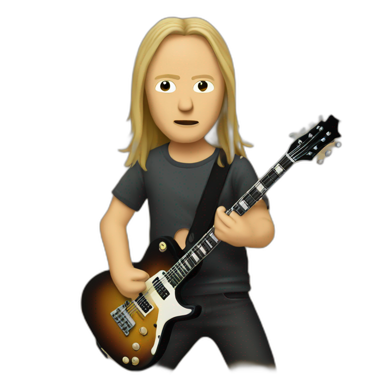 jerry cantrell with guitar emoji