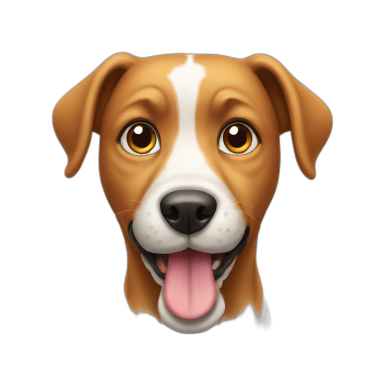 Dog giving you A like emoji
