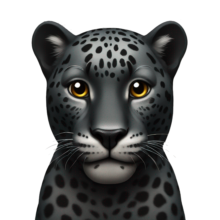 Black jaguar emoji
