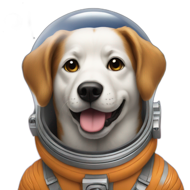 Space dog emoji