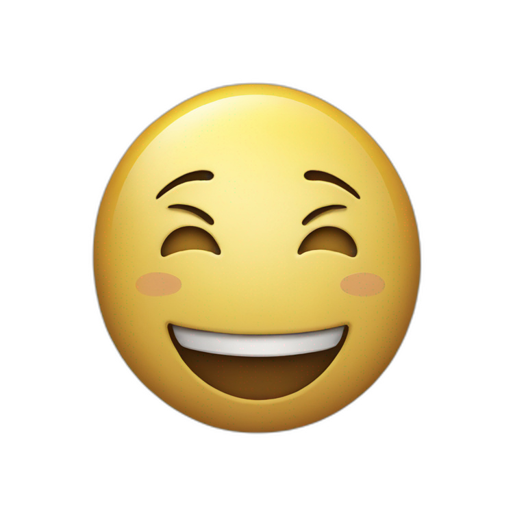 Smiley face see a human emoji