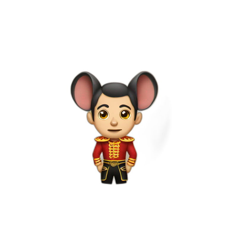 Bullfighter big ears emoji
