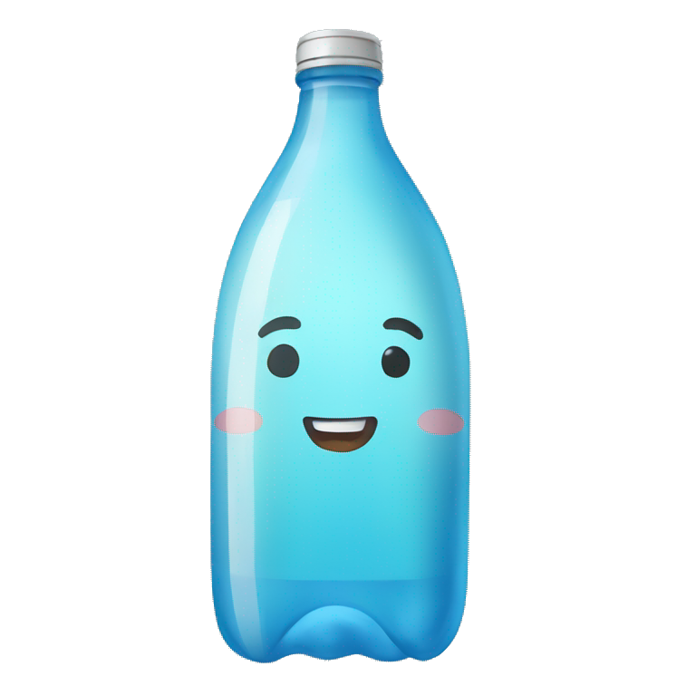 Botella de agua emoji