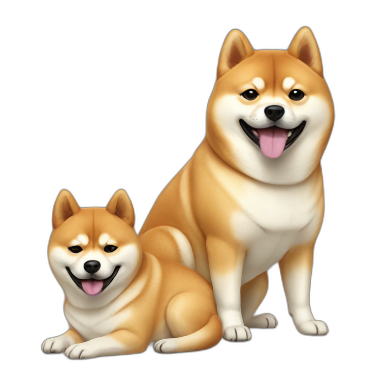 fat-shiba-dog-family emoji