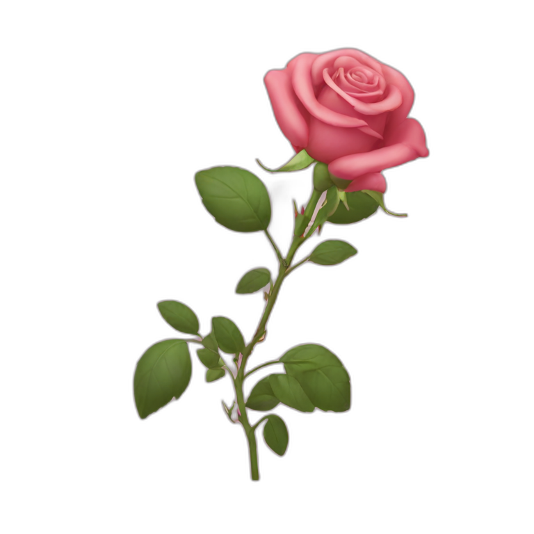 Ruban rose emoji