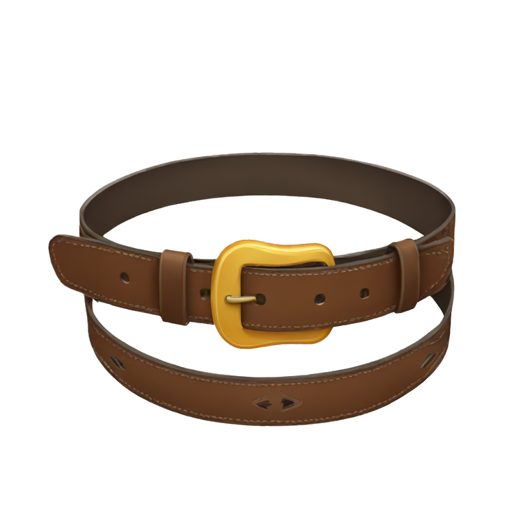 cowboy belt emoji