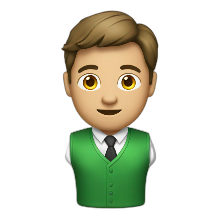 green piggybank trader emoji