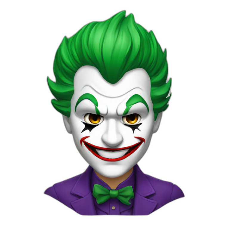 Joker of batman emoji