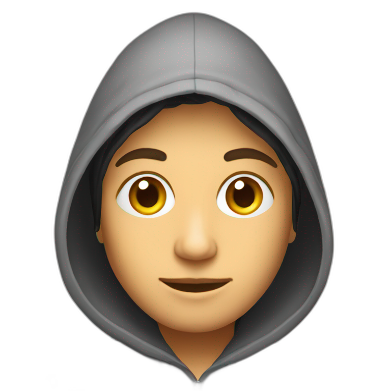 emoji khinkali programmer in hoodie emoji