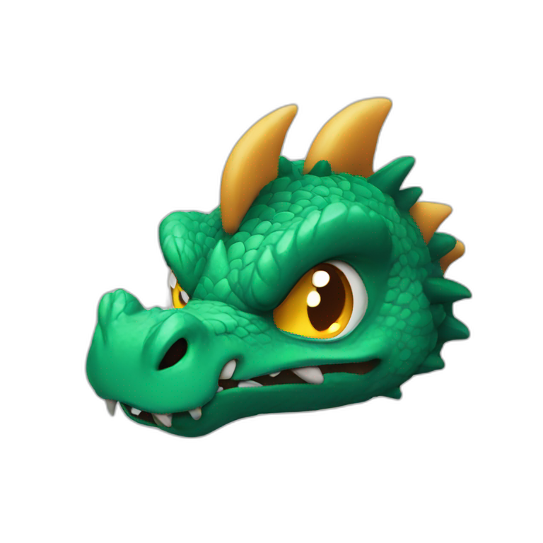 Angry dragon emoji