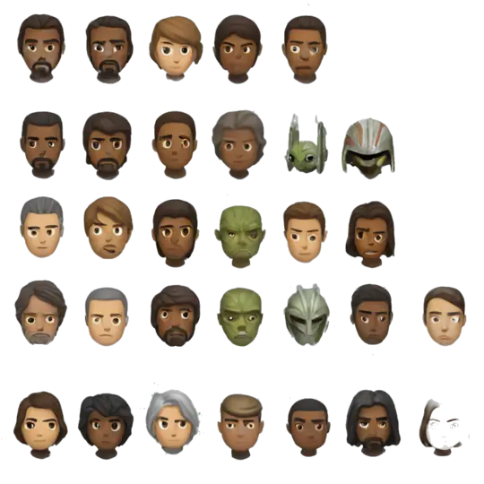 Clone Star Wars boss emoji AI Emoji Generator